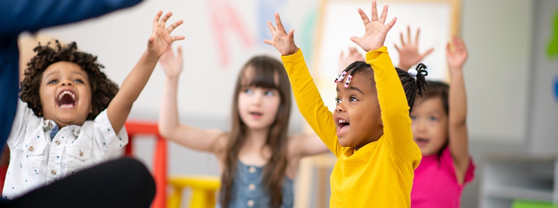 group-of-excited-preschoolers